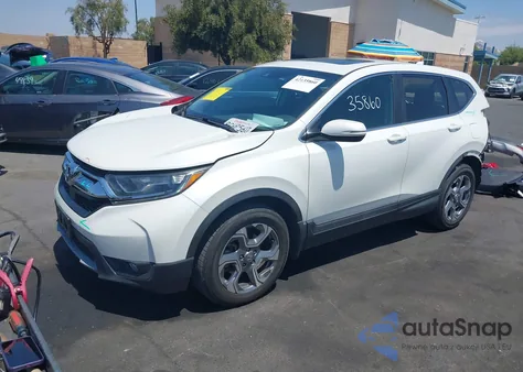 2018 Honda Cr-V Ex-L/Ex-L Navi from USA, damaged, VIN 5J6RW1H85JL014413
